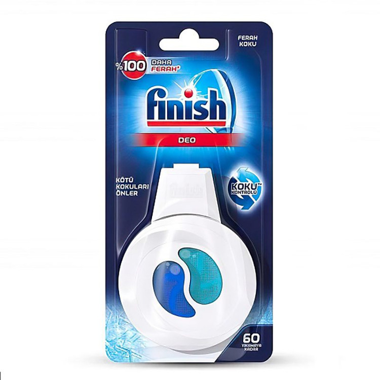 بوگیر و خوشبوکننده ماشین ظرفشویی فینیش Finish مدل Deo (رایحه لیمو و فرش) – ماندگاری 60 بار شستشو
