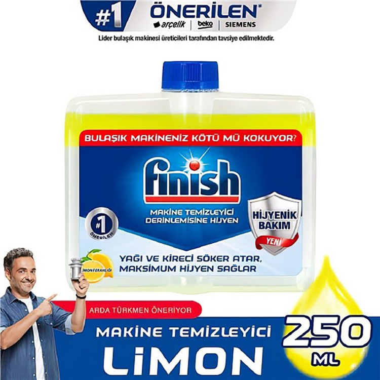 مایع جرمگیر و تمیزکننده ماشین ظرفشویی فینیش Finish Machine Cleaner