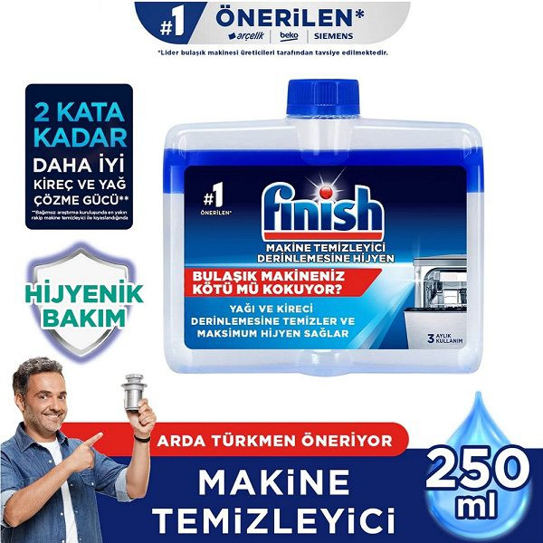 مایع جرمگیر و تمیزکننده ماشین ظرفشویی فینیش Finish Machine Cleaner