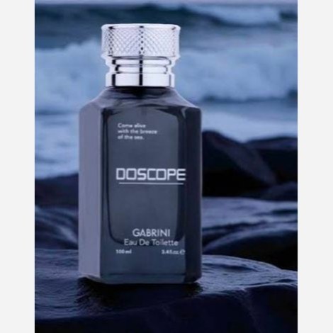ادکلن گابرینی مردانه مدل DOSCOPE سرمه ایی حجم 100 میل