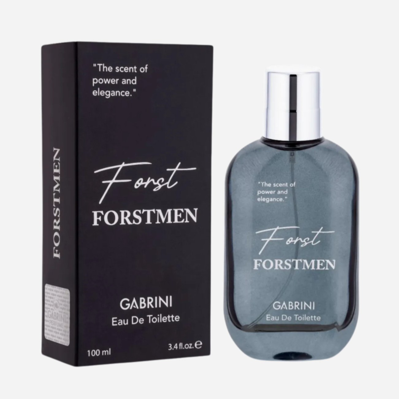 ادکلن مردانه گابرینی Gabrini مدل Forstmen مشکی حجم 100 میل
