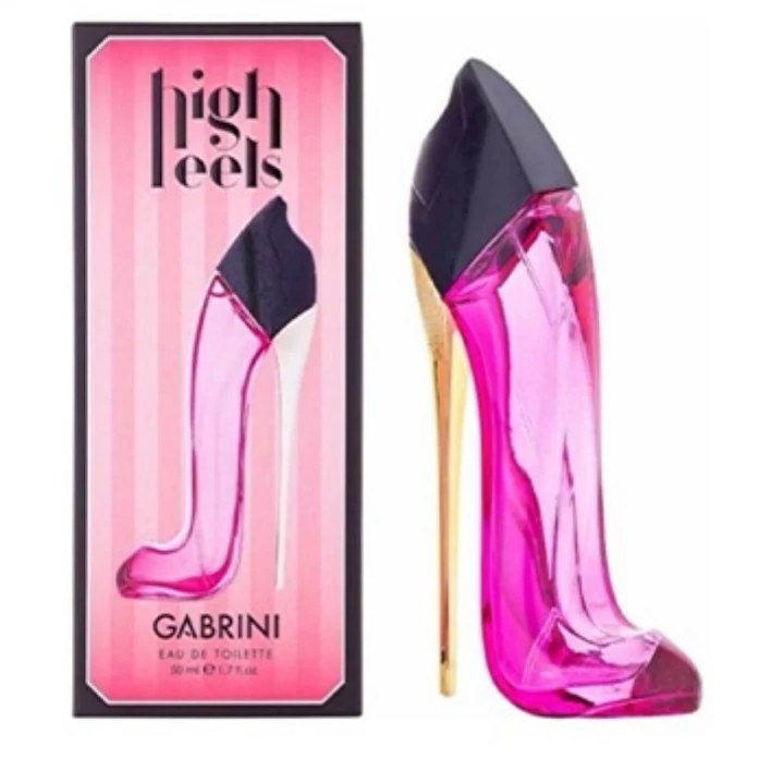 ادکلن گابرینی زنانه مدل High Heels هیلز صورتی 50 میل