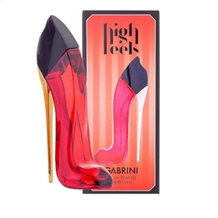ادکلن گابرینی زنانه مدل High Heels هیلز قرمز 50 میل
