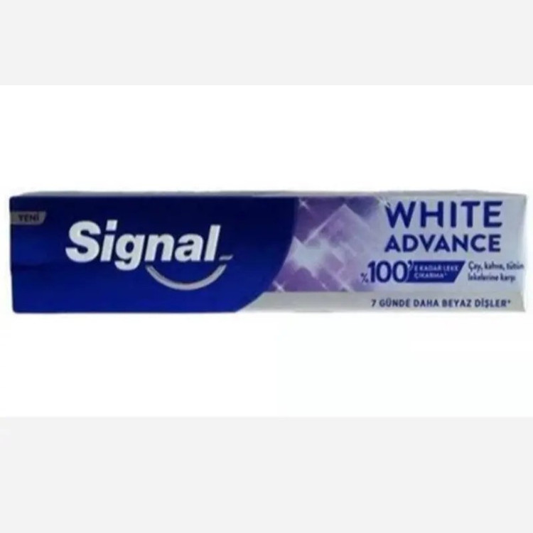 خمیر دندان سیگنال مدل White Advance سفید کننده چای قهوه سیگار
