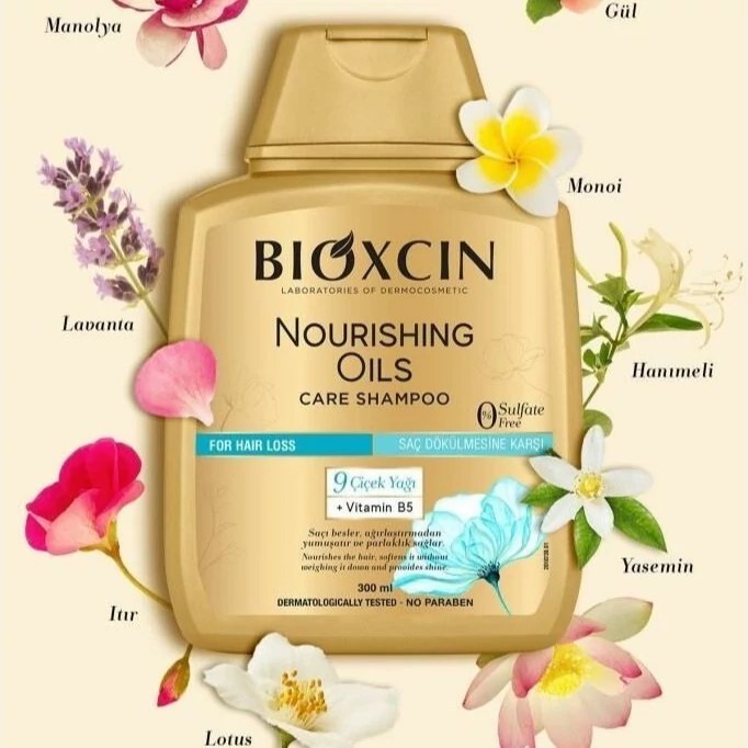 شامپو ضدریزش بدون سولفات روغن 9 گیاه بیوکسین