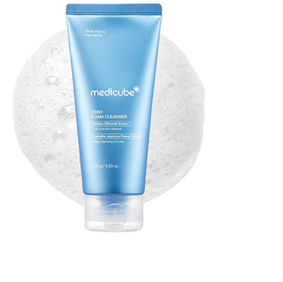 فوم شوینده کنترل منافذ مدی کیوب مدل Zero Foam Cleanser حجم 120 گرم