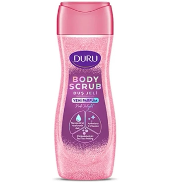 شامپو و اسکراب بدن شاین دار دورو مدل Pink Delight