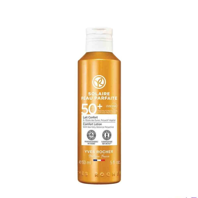 لوسیون ضد آفتاب صورت و بدن ایوروشه حاوی SPF50 مدل Comfort حجم 150 میل