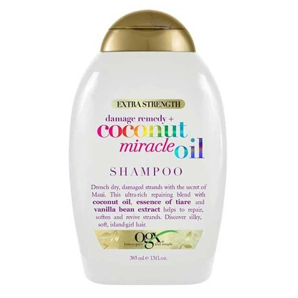 شامپو بدون سولفات روغن نارگیل coconut oil اوجی ایکس 385میلی