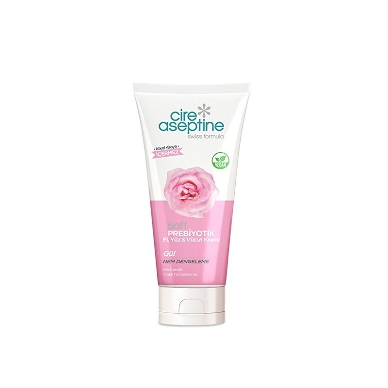 کرم مرطوب کننده سافت آسپتین حاوی عصاره گل رز Cire Aspetine حجم 200 میل