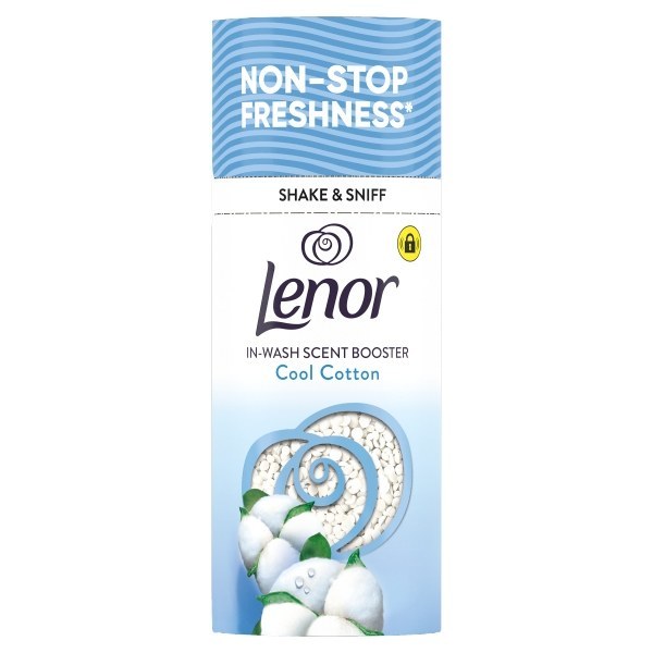 دانه های خوشبو کننده لباس لنور Lenor رایحه Cool Cotton بسته 155 گرمی