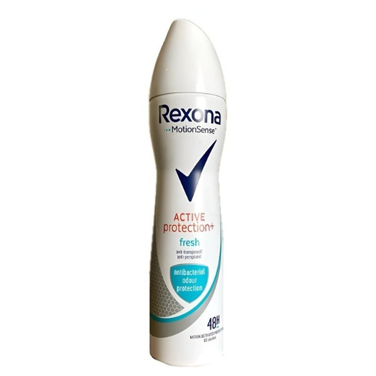 اسپری ضد تعریق زنانه رکسونا مدل Active Protection + Fresh حجم 200 میل
