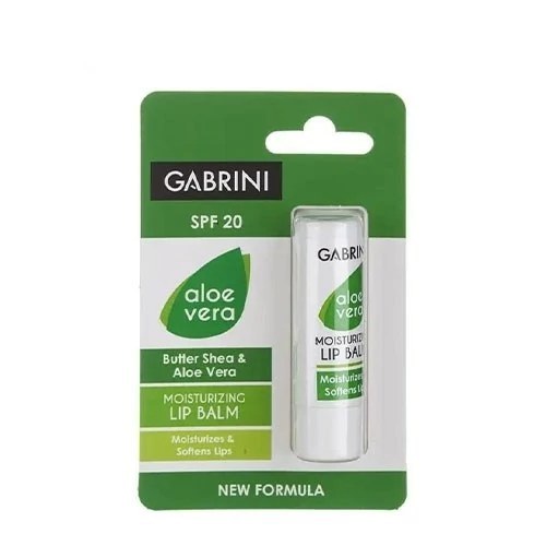 بالم لب آلوئه ورا با spf20 گابرینی