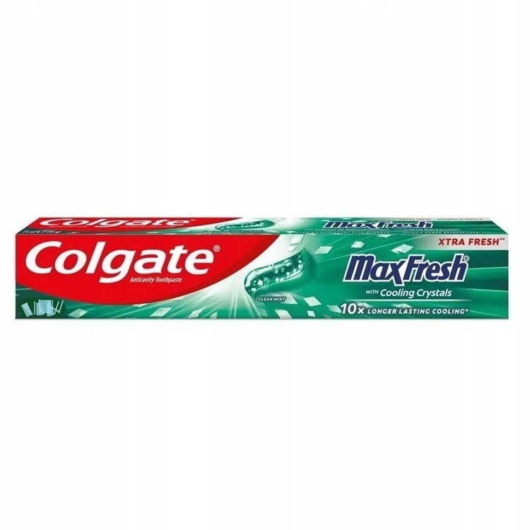 خمیر دندان هلندی کلگیت colgate max fresh clean mint حاوی عصاره نعناع حجم 100 میل