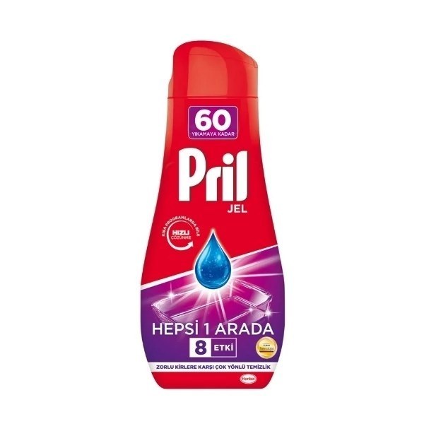 ژل ماشین ظرفشویی پریل مدل Hepsi 1 Arada حجم 1080 میل