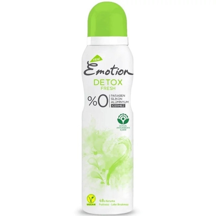 اسپری ضد تعریق زنانه ایموشن مدل Detox Fresh حجم 150 میل
