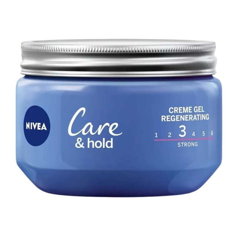 ژل کرم حالت دهنده مو نیوآ مدل Care  Hold شماره 3 کاسه ای حجم 150 میل