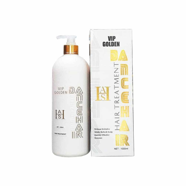 ماسک مو آبرسان و التیام بخش دنس هیر مدل VIP Golden حجم 1000 میل