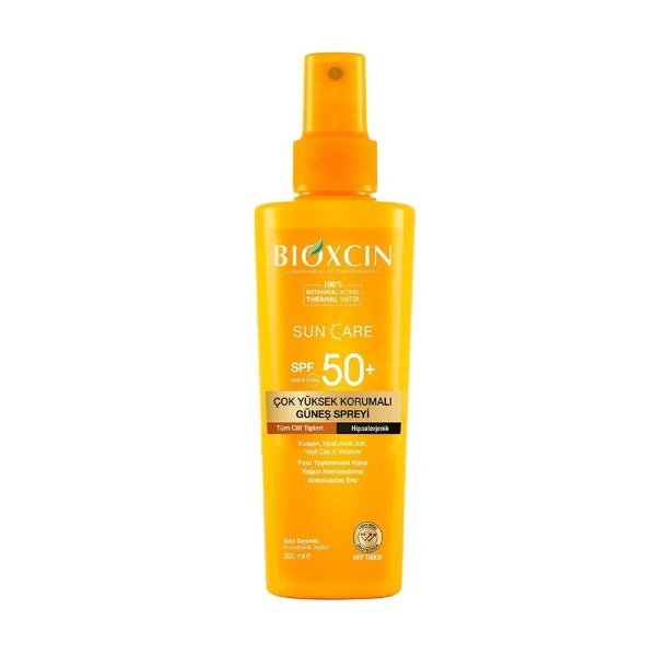 اسپری ضد آفتاب +SPF50 بیوکسین 200 میل