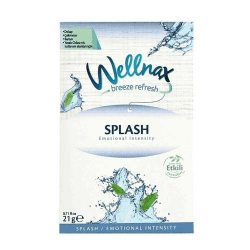 پودر خوشبوکننده کمد لباس ولناکس WELLNAX مدل Splash حجم 21 گرم