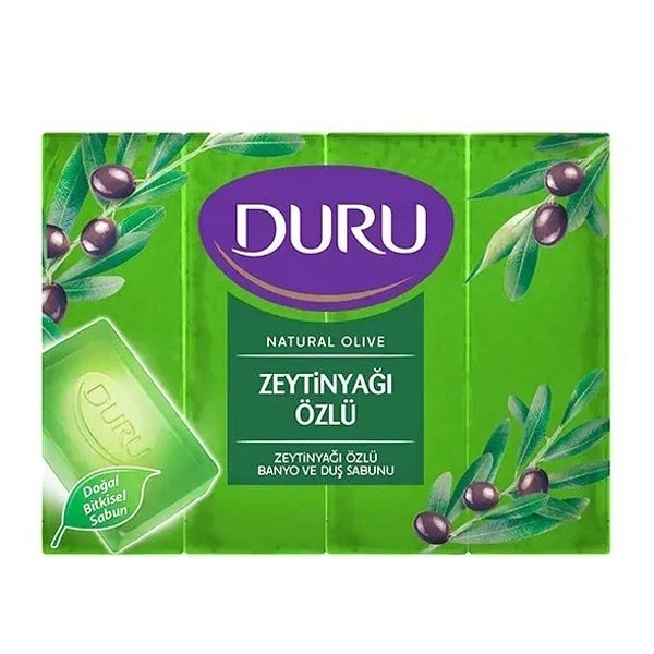 صابون دورو زیتون مدل DURU NATURAL OLIVE بسته 4 عددی