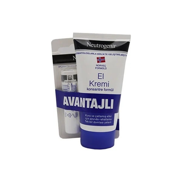 پک کرم مرطوب کننده دست معطر 75 میل و بالم لب SPF20 نوتروژینا
