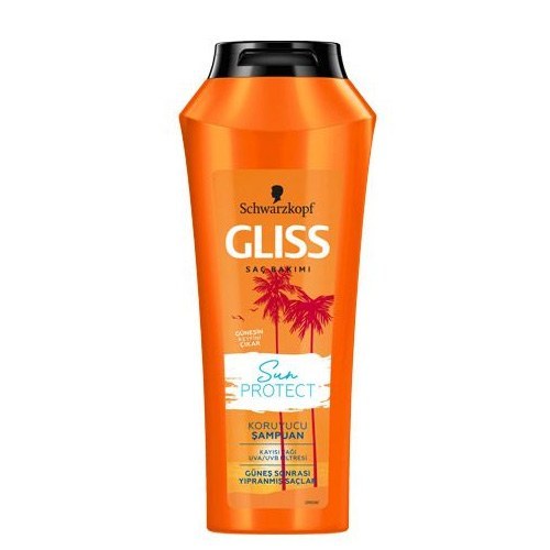 SUN شامپو محافظت کننده مو گلیس مدل SUN PROTECT حجم 500 میلی لیتر