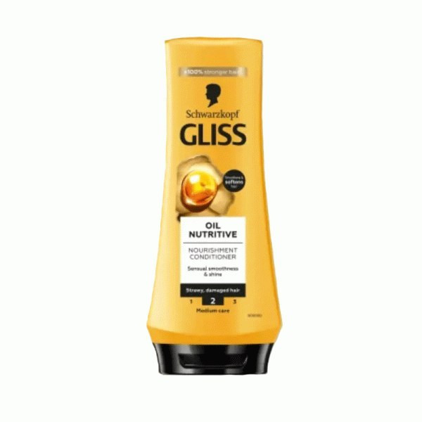 نرم کننده مو گلیس Gliss مدل Oil Nutritive حجم 360 میل