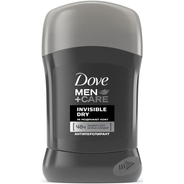 استیک دئودورانت ضد تعریق مردانه داو مدل Invisible Dry محافظت قدرتمند 48 ساعته حجم 50 میل