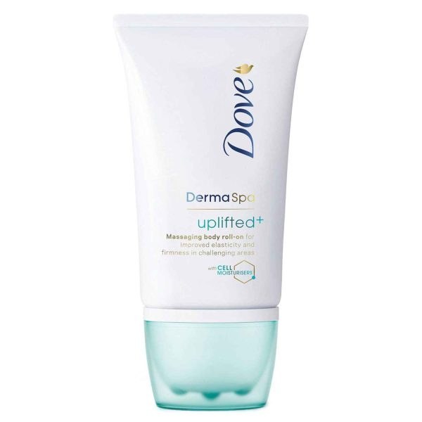 رول ماساژ بدن داو DOVE سری derma spa مدل uplifted+ مرطوب کننده بدن حجم 100 میل