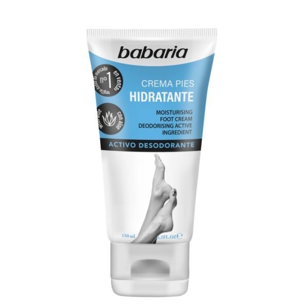 کرم ترک پا باباریا babaria با خاصیت مرطوب کننده و خوشبو کننده پا حجم 150 میل