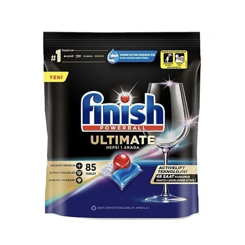 قرص ماشین ظرفشویی فینیش التیمیت مدل Ultimate Hepsi 1 Arada بسته 85 عددی