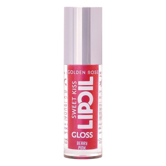 روغن لب براق گلدن رز Golden Rose مدل Sweet Kiss رنگ Berry Pink شماره 03