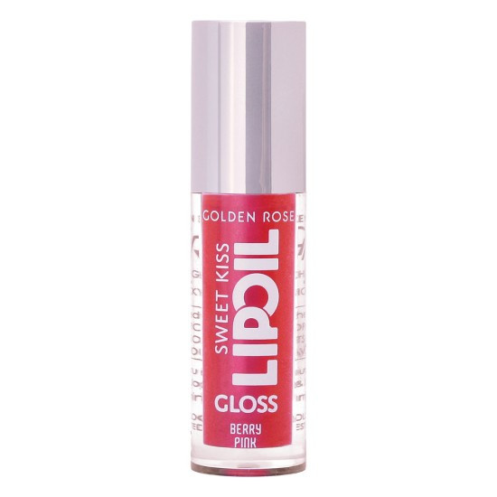 روغن لب براق گلدن رز Golden Rose مدل Sweet Kiss رنگ Berry Pink شماره 03