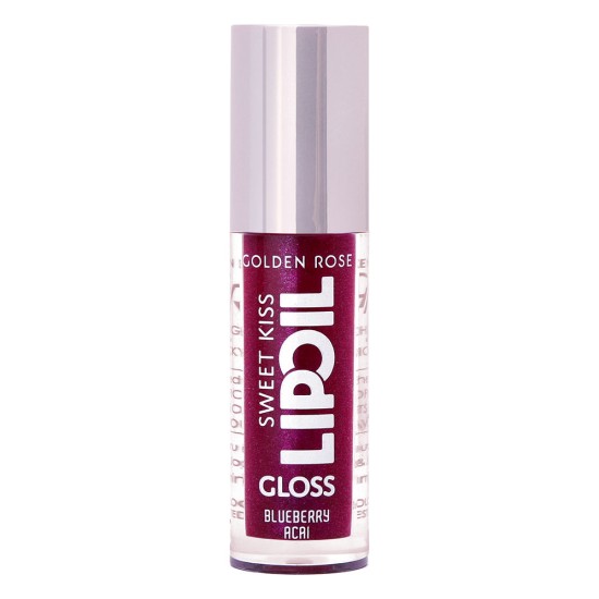 روغن لب براق گلدن رز Golden Rose مدل Sweet Kiss رنگ BLUBERRY ACAI شماره 07