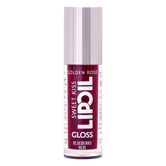 روغن لب براق گلدن رز Golden Rose مدل Sweet Kiss رنگ BLUBERRY ACAI شماره 07