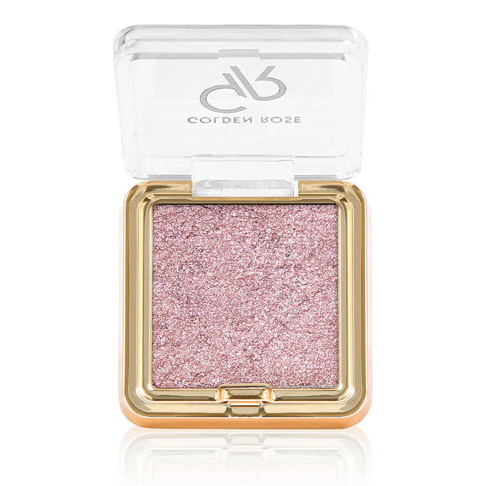 سایه چشم تکی شاین دار گلدن رز Golden Rose مدل Giltter Glow شماره 02 رنگ Nova
