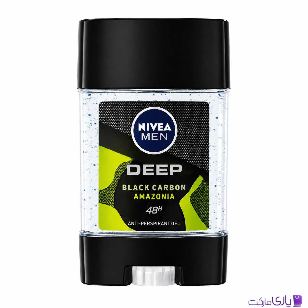 استیک ضد تعریق دانه دار مردانه نیوآ مدل Deep Black Carbon Amazonia محافظت 48 ساعته 70 میل