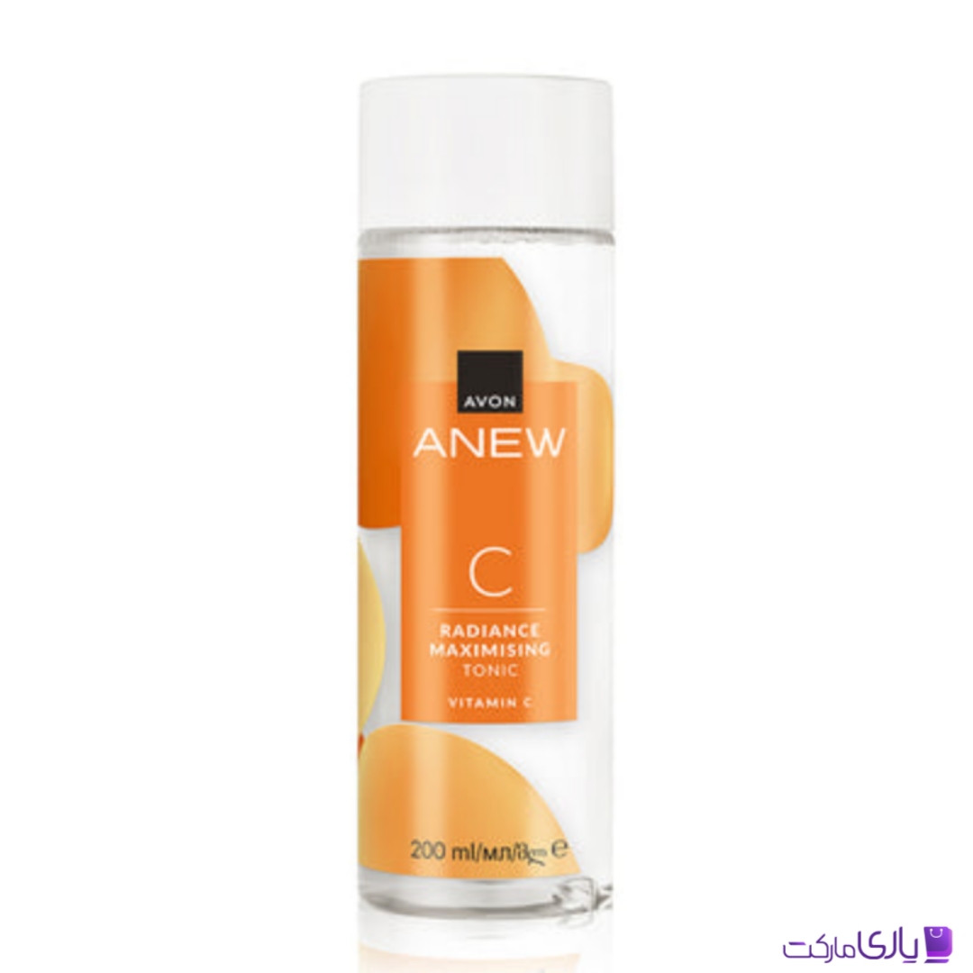 تونر ویتامین سی آون Avon مدل Anew Radiance Maximising Tonic حجم 200 میل