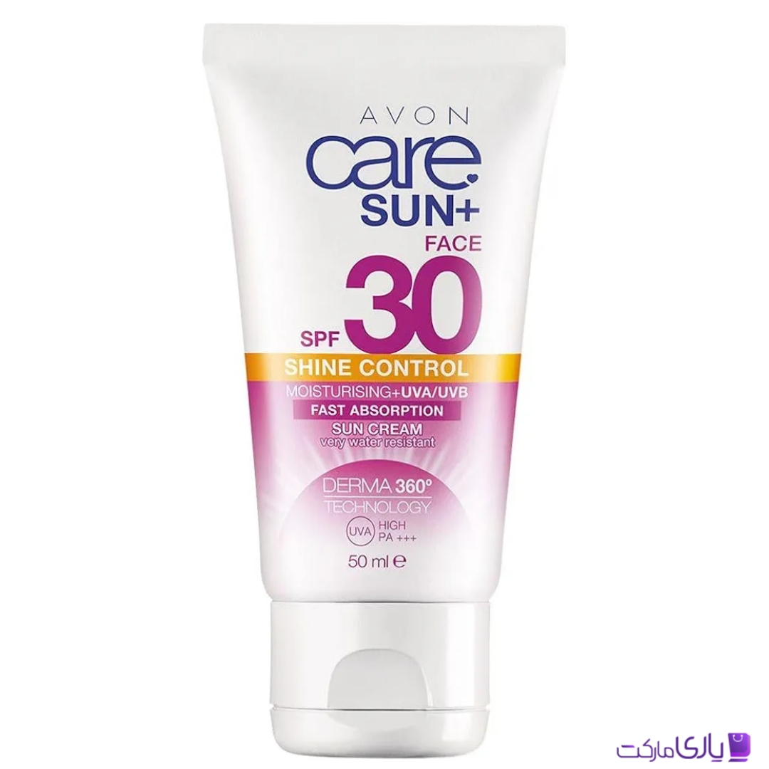 کرم ضد آفتاب آون Avon مدل Shine Control با spf 30 حجم 50 میل