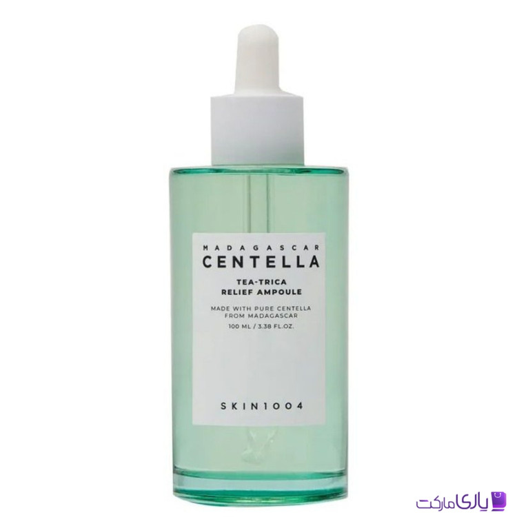 آمپول سنتلا ماداگاسکار Skin 1004 Madagascar Centella مدل Tea-Trica حجم 100 میل