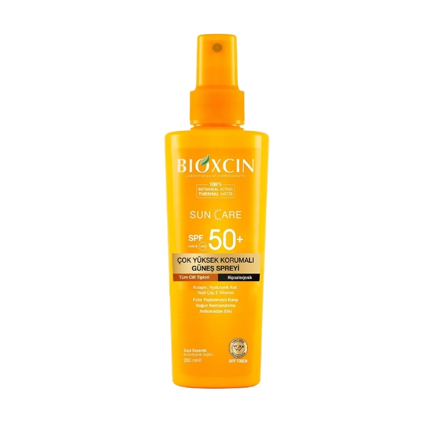 اسپری ضد آفتاب +SPF50 بیوکسین 200 میل