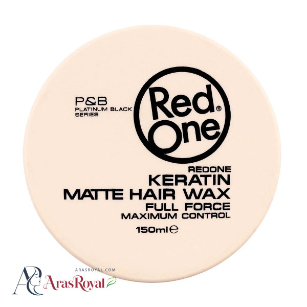 واکس مو مات ردوان Red One مدل Keratin کراتین حجم 150 میل