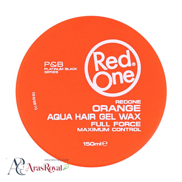 واکس مو نارنجی ردوان Red One مدل Orange حجم 150 میل