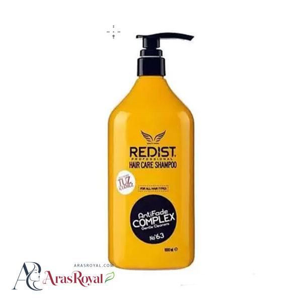شامپو زرد ردیست Redist مدل آنتی فید کمپلکس Anti-Fade حجم 1000 میل