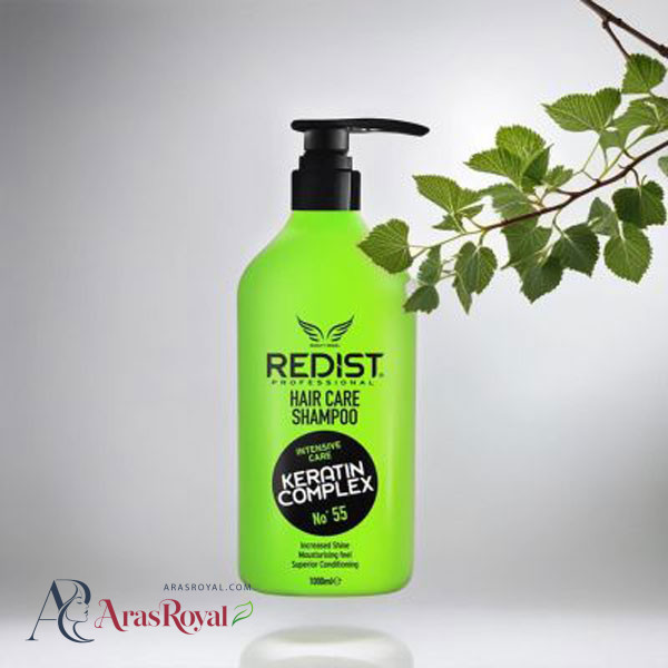 شامپو کراتین کمپلکس سبز ردیست Redist بدون سولفات حجم 1000 میل