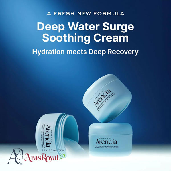 کرم آبرسان قوی آرنسیا Arencia مدل Deep Water Serom حجم 110 میل