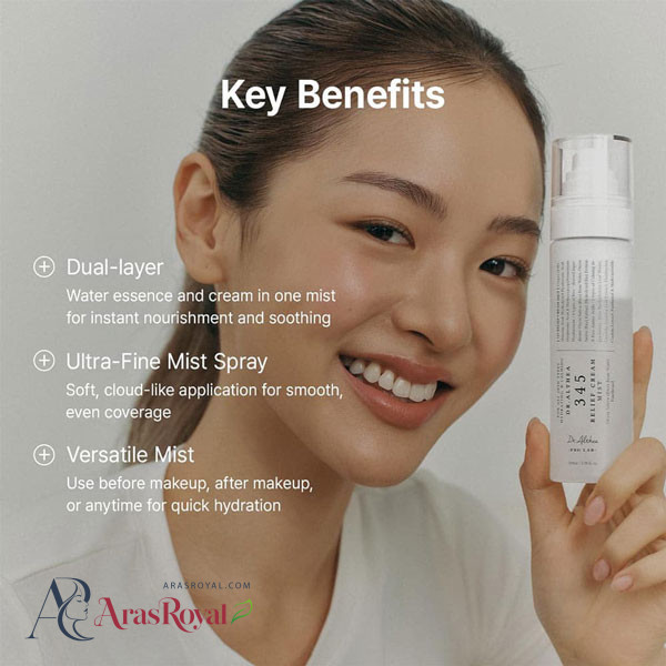 اسپری میست کرمی دکتر آلتیا Dr.Althea 345 ترمیم و مرطوب کننده حجم 100 میل
