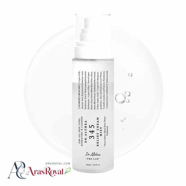 اسپری میست کرمی دکتر آلتیا Dr.Althea 345 ترمیم و مرطوب کننده حجم 100 میل