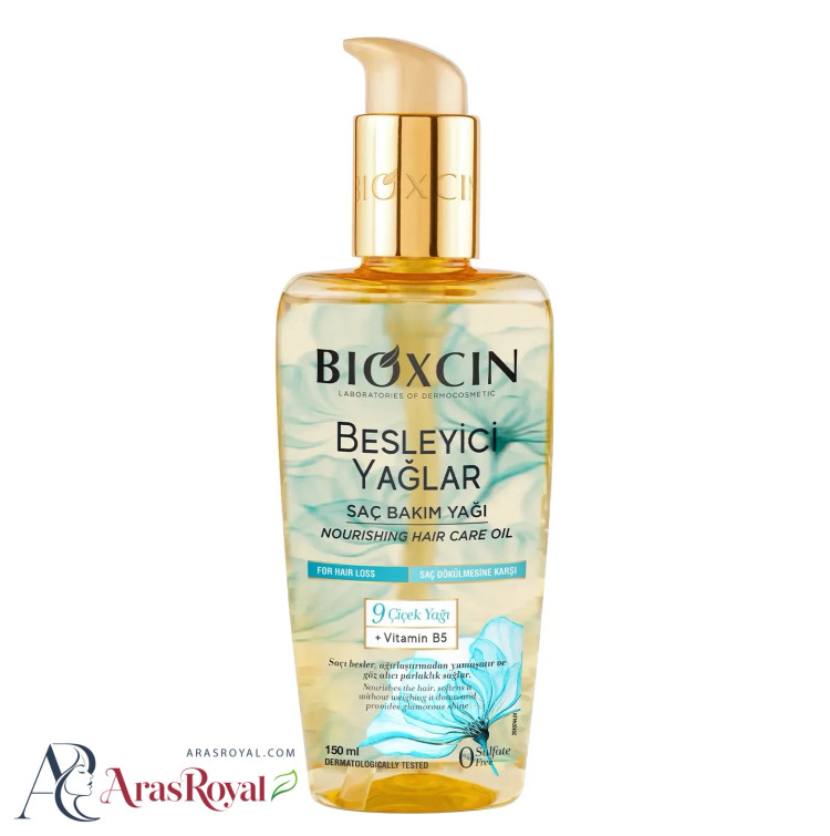 روغن مو 9 گیاه بیوکسین BIOXCIN موهای خشک و آسیب دیده حجم 150 میل